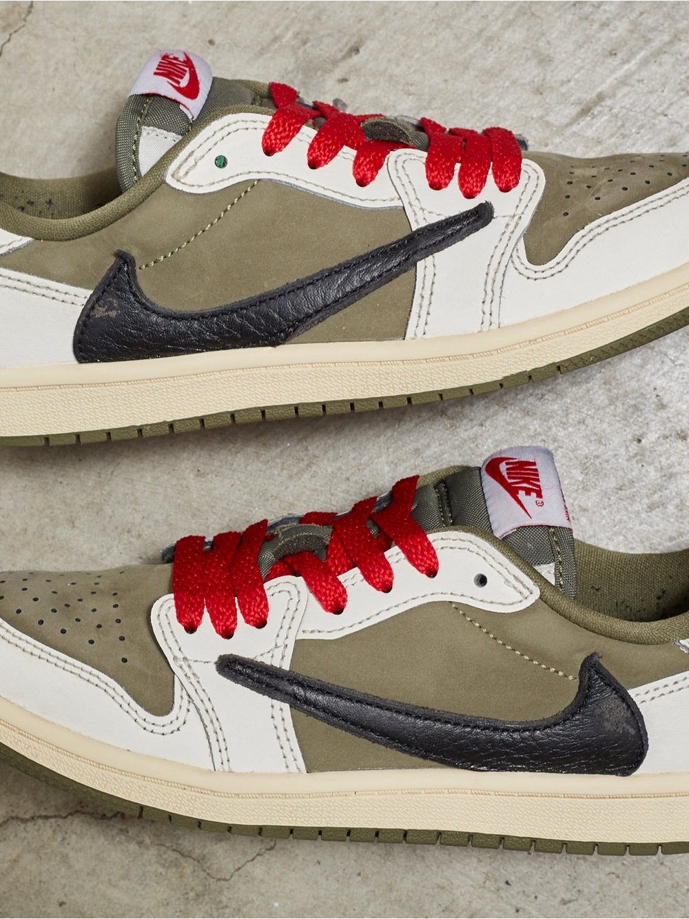 Nike x Travis Scott Air Jordan 1 Retro Low OG SP PS ‘Reverse Olive’